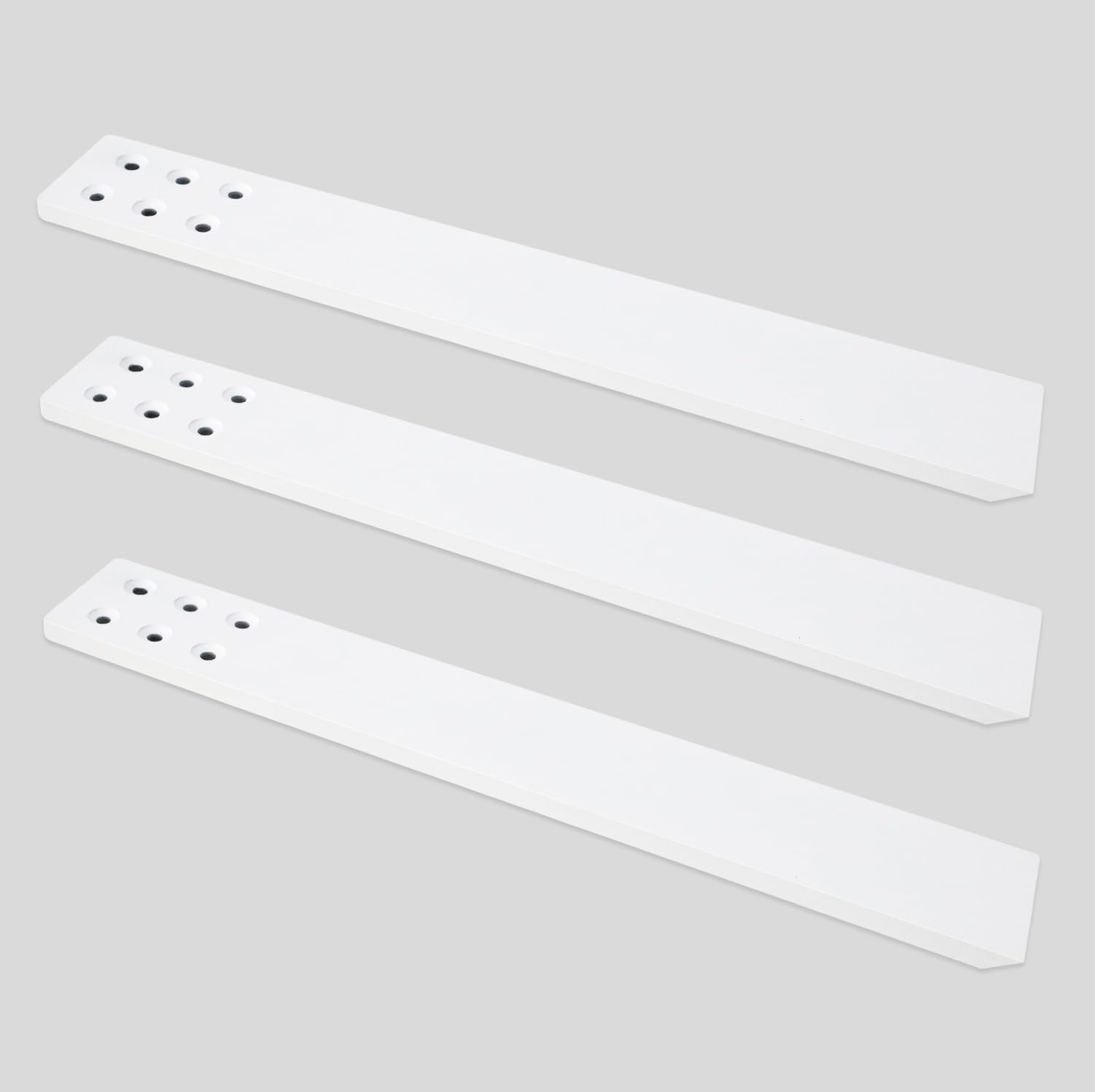Countertop Support Bracket 4 Pack 12" Lx 2.5" W Hidden Black Knee Wall Support Countertop Bracket 3/8" Thick Heavy Duty for Quartz/Granite/Wood/Concret Countertops Screws Included