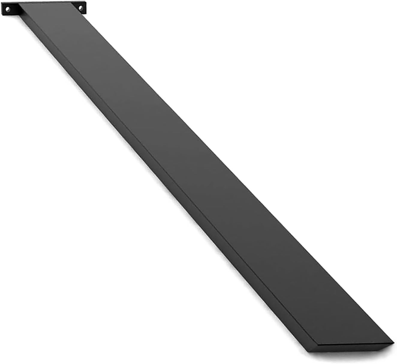 Hidden Island Countertop Support Bracket 2 Pack Black 36 Inch Heavy Duty Granite Countertop Bracket Iron Island Support Brackets for Granite Quartz Wood