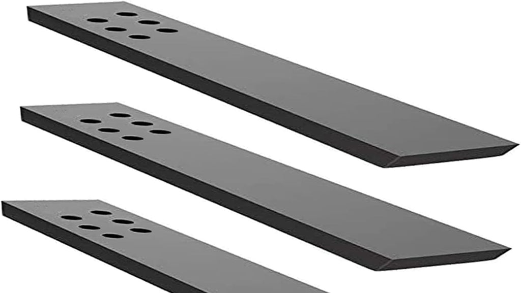 Countertop Support Bracket 4 Pack 12" Lx 2.5" W Hidden Black Knee Wall Support Countertop Bracket 3/8" Thick Heavy Duty for Quartz/Granite/Wood/Concret Countertops Screws Included