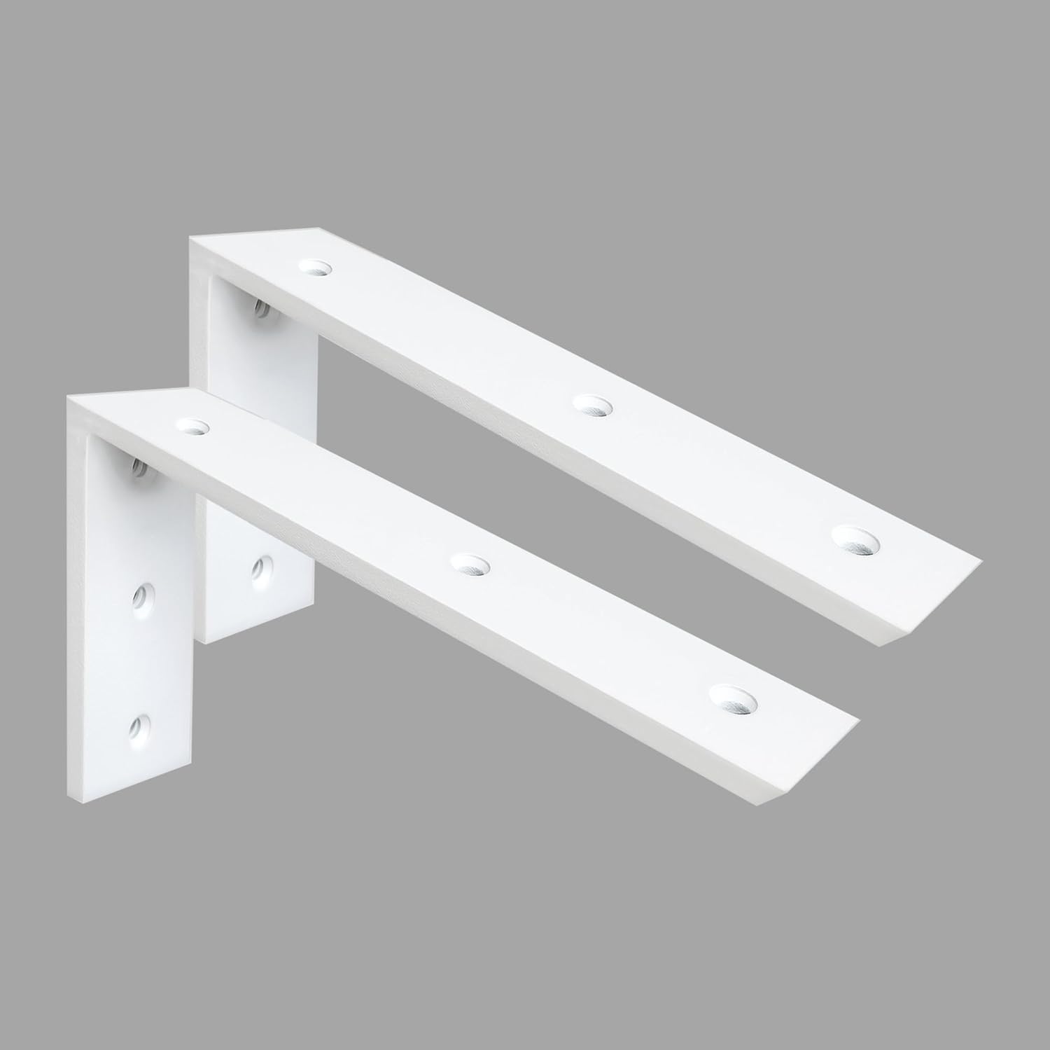 Countertop Support Bracket 3 Pack 12 inch Heavy Duty Granite Countertop Bracket 16" x 6" x 2 1/2" Shelf L Bracket Mantel Corbels for Quartz/Granite/Wood/Concret/ Laminate Countertops