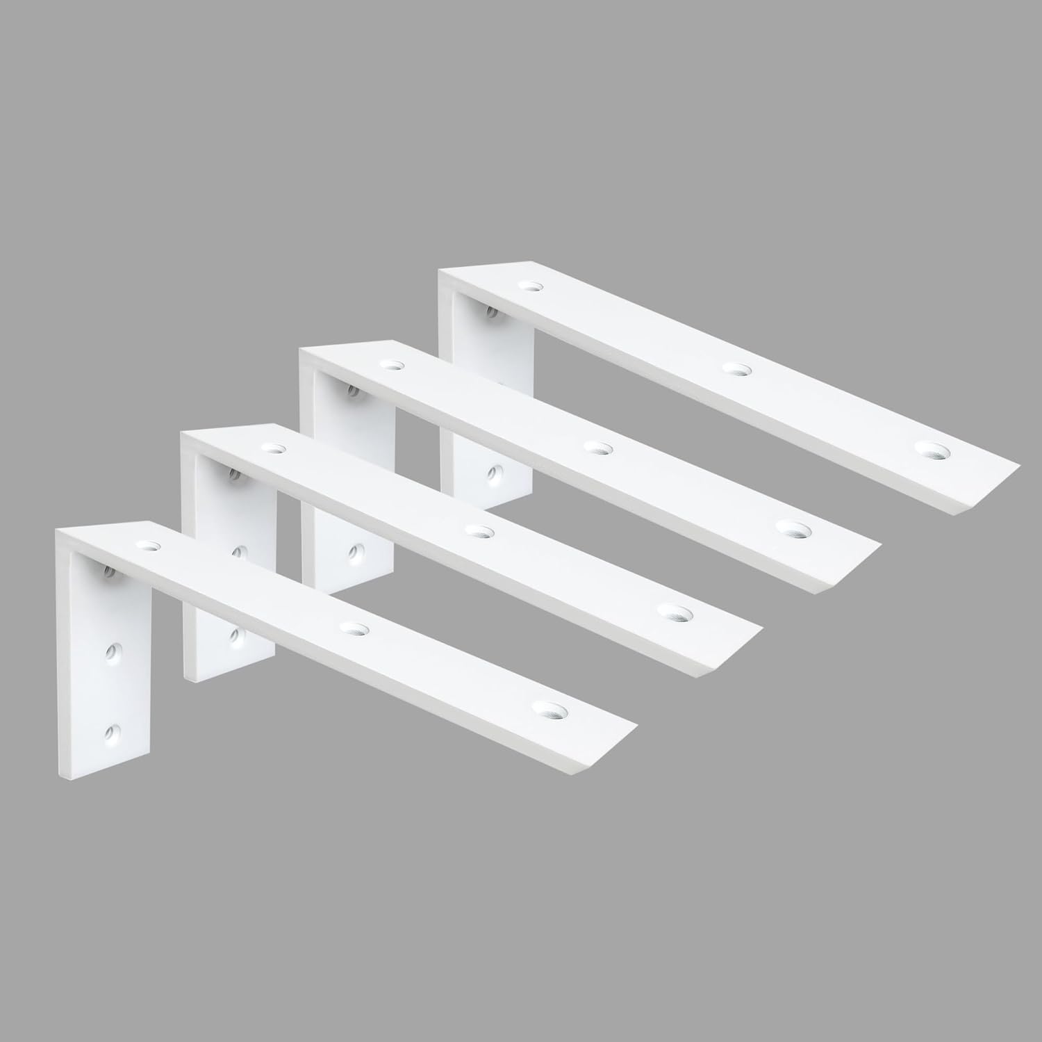 Countertop Support Bracket 3 Pack 12 inch Heavy Duty Granite Countertop Bracket 16" x 6" x 2 1/2" Shelf L Bracket Mantel Corbels for Quartz/Granite/Wood/Concret/ Laminate Countertops