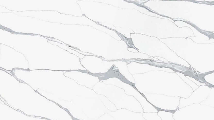 VNQ8022 Calacatta Quartz Slabs Vietnam