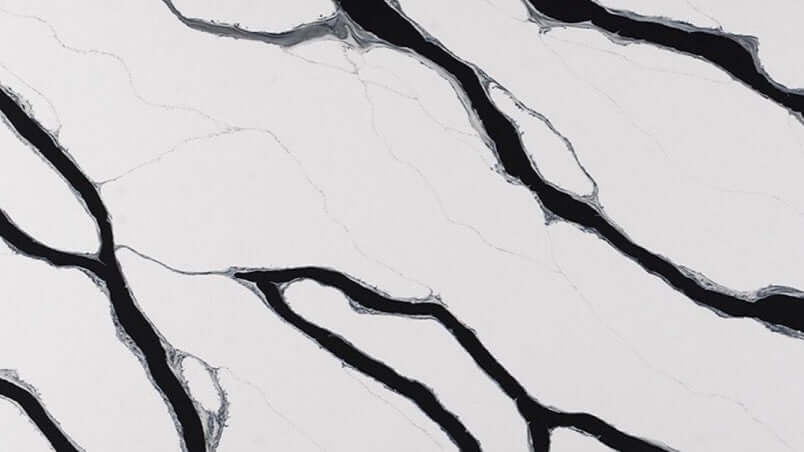 VNQ9156 Calacatta Quartz Slabs Vietnam