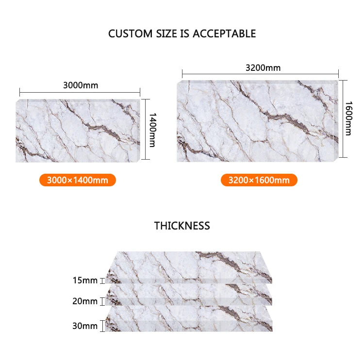 Calacatta Gold Veins 3D Ink Printed Quartz Stone Vietnam Quartz Slabs