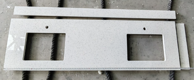 Sparkling White Quartz Slabs