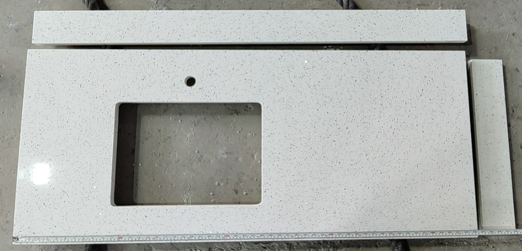 Sparkling White Quartz Slabs