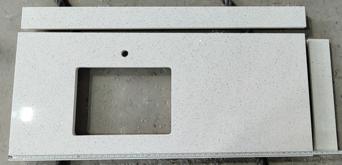 Sparkling White Quartz Slabs
