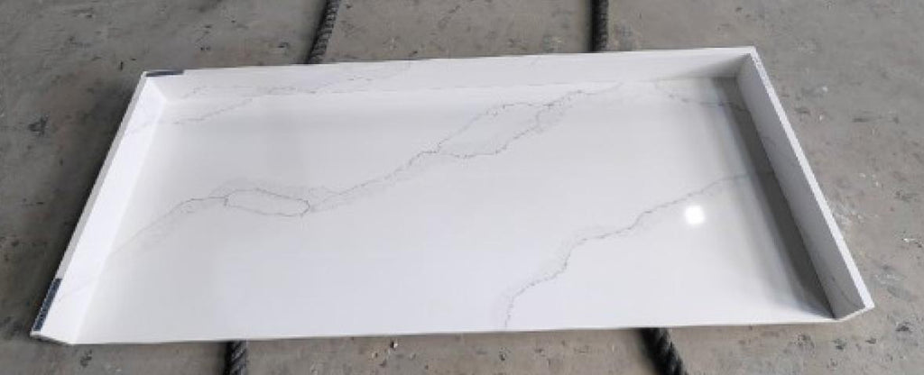 VNQ3002 Calacatta Valley Quartz 127''x64'' Jumbo Slabs