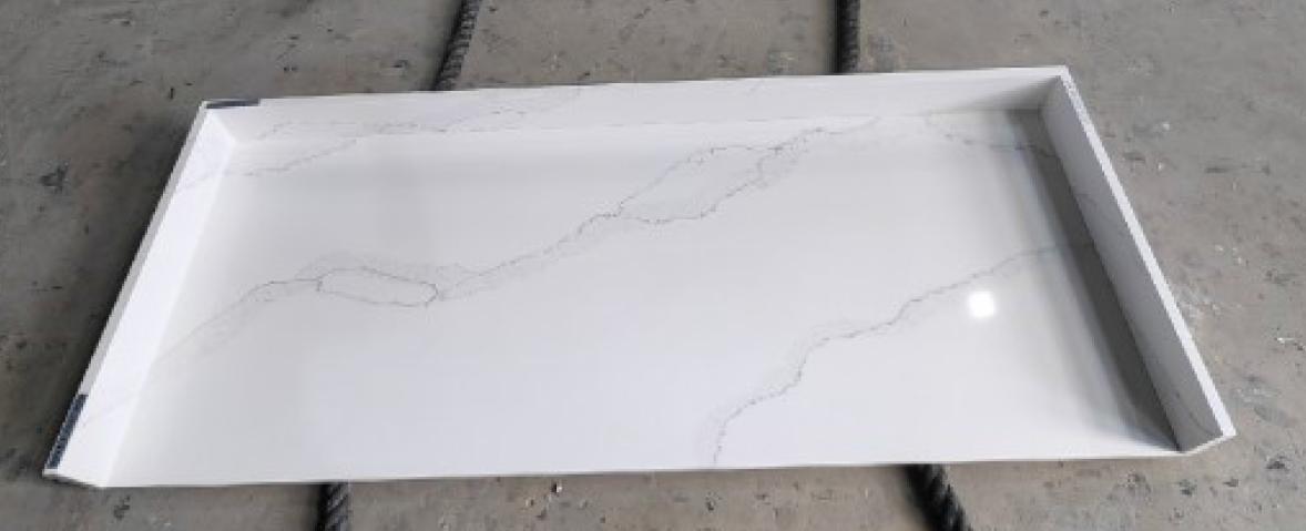 VNQ3002 Calacatta Valley Quartz 127''x64'' Jumbo Slabs