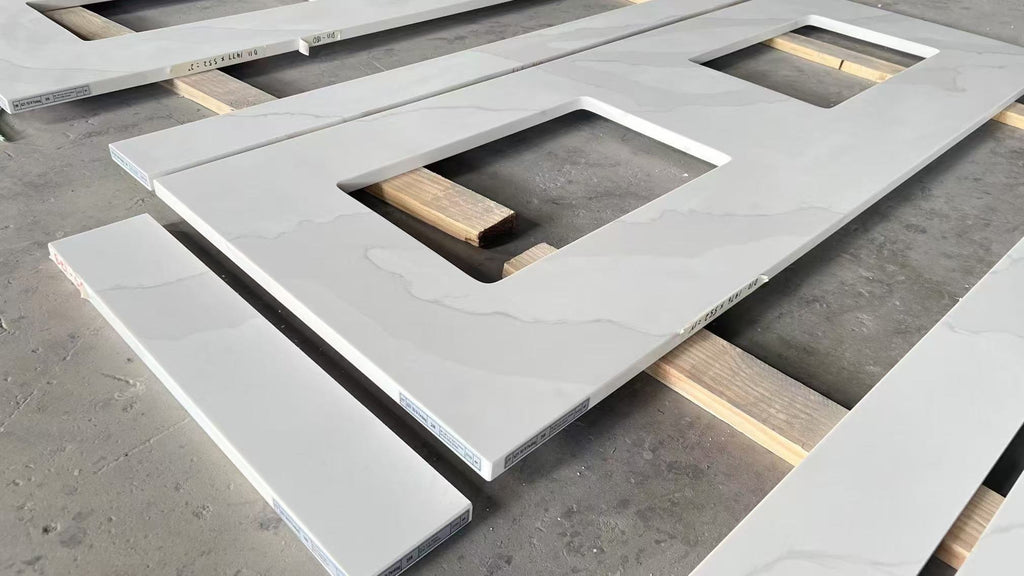 VNQ3010 Calacatta Silver Jumbo Slabs Vietnam
