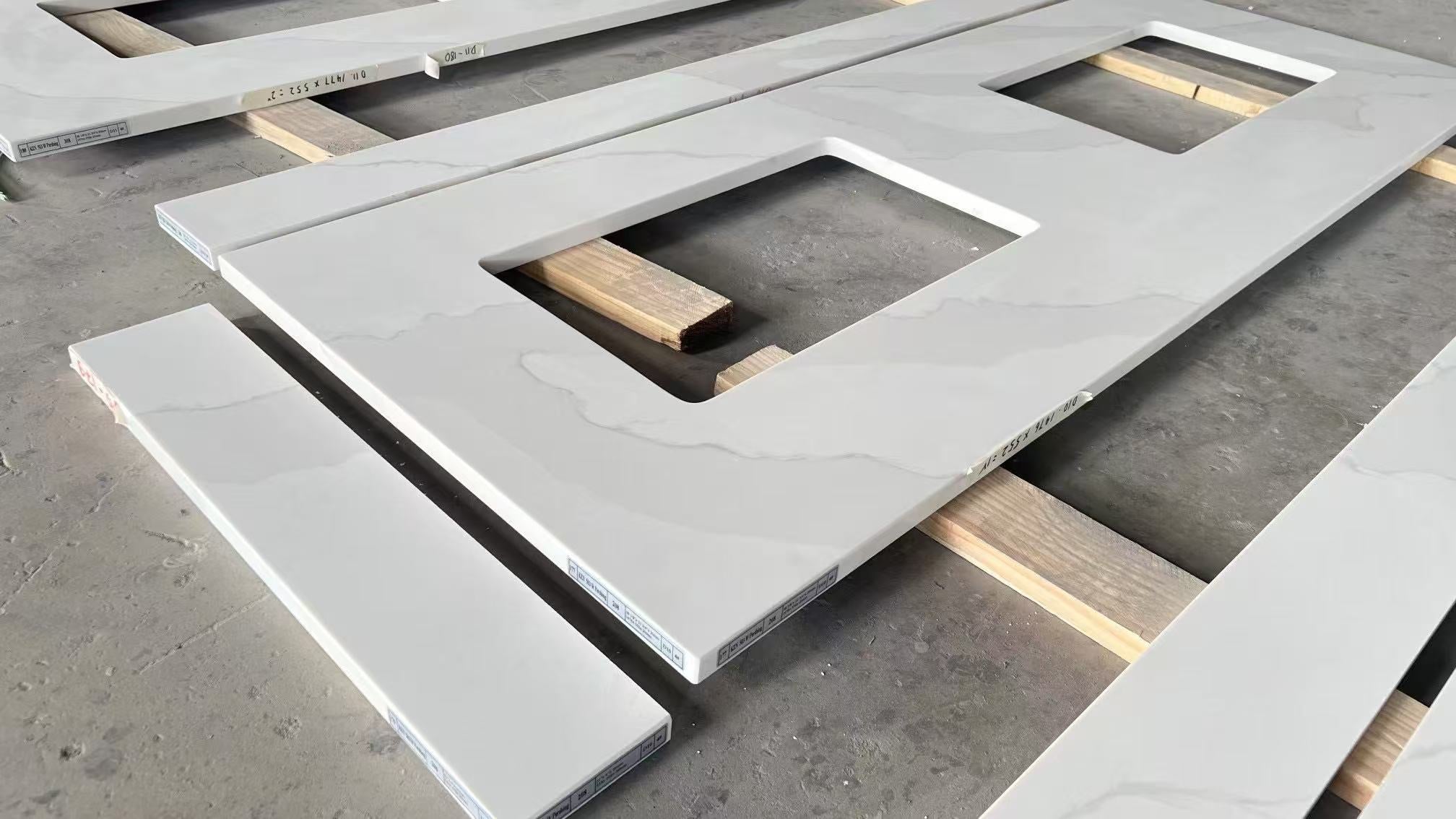 VNQ3010 Calacatta Silver Jumbo Slabs Vietnam