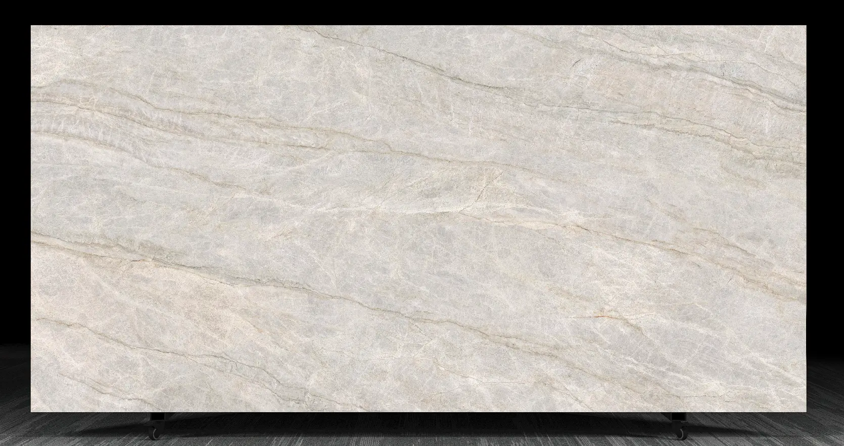 Taj Mahal Ice Printed Quartz Slabs Vietnam Quartz Slabs
