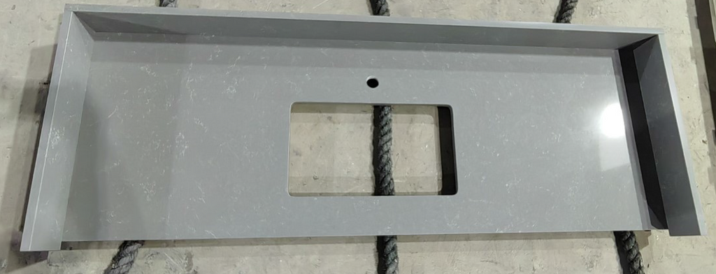 VNQ2014 Metro Light Quartz Slabs Vietnam Vietnam Quartz Slabs
