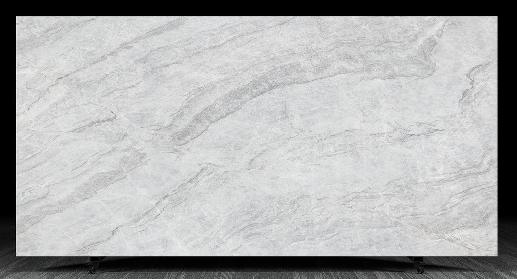 ALR06 Ham Grey Printed Quartz Slabs Vietnam