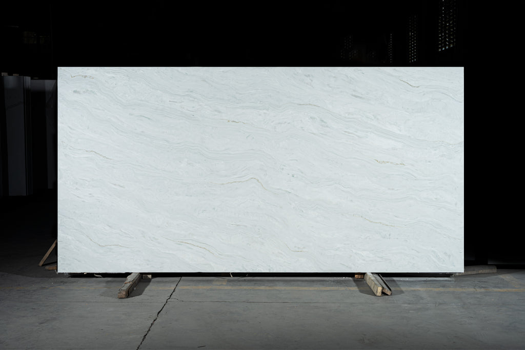 Calacatta Maya Super Jumbo Quartz Slabs Vietnam